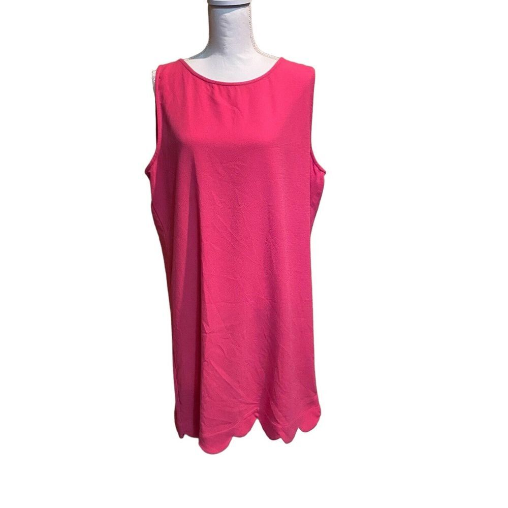 Betsy's Boutique Women's Pink Sleeveless Sheath‎ Dress Size X-Large NWT
